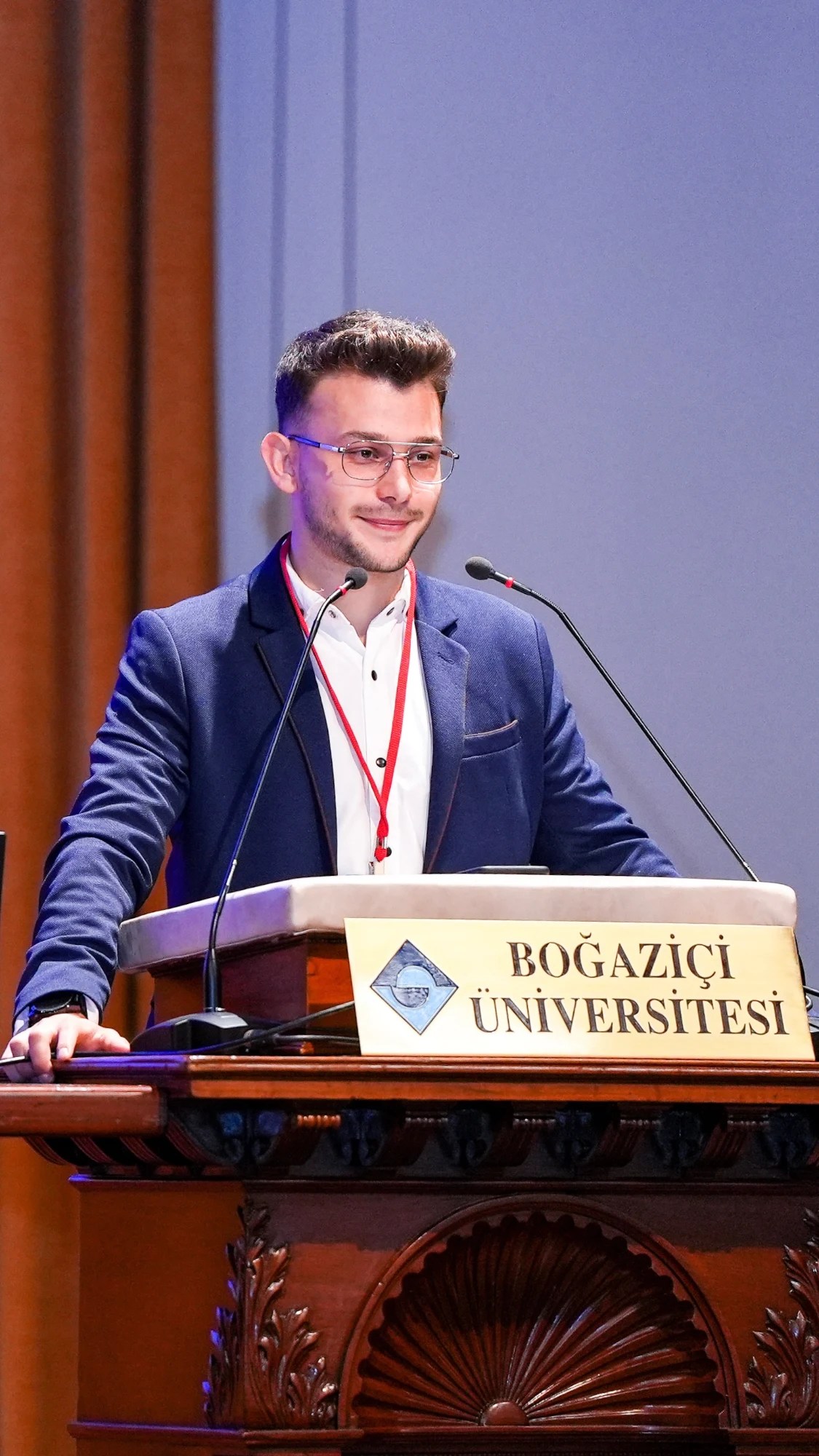 Boğaziçi Üniversitesinde bir konuşma